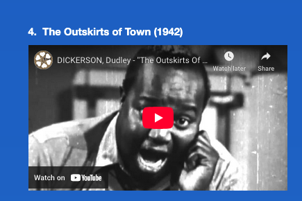 A sampling of the Online Movie Jukebox on susandelson.com